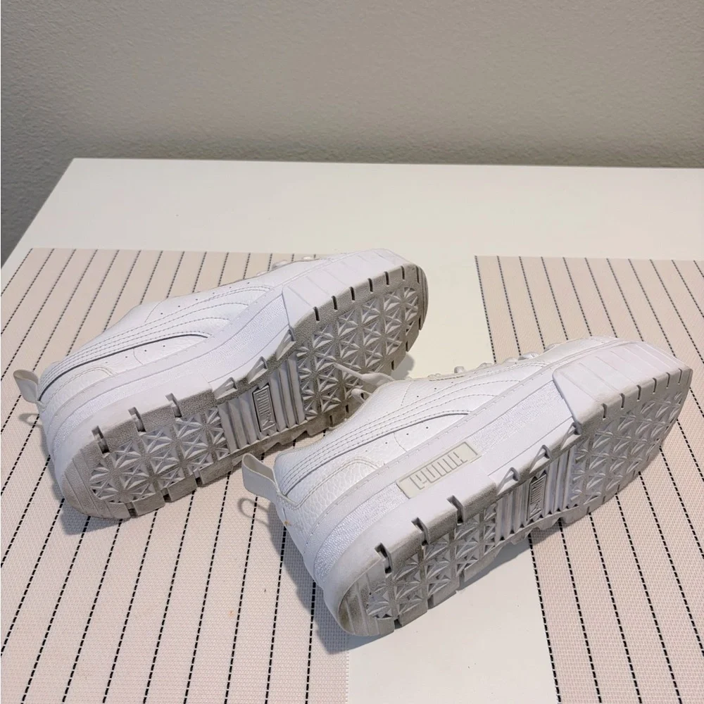PUMA Mayze Classic Sneakers - White - 6.5 - Picture 6 of 15